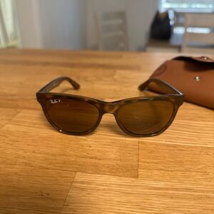 Ray-Ban Glassed with Tan case